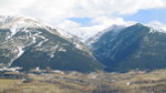 ﻿Vista de la vall i del poble d'Eina